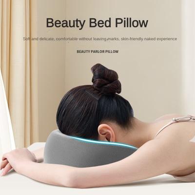 Gesichtskissen für Spa Master Massageliege, universelle Kopfstütze, Gesichtskissen, weiches Gesichtskissen aus Schaumstoff für Spa-Massageliege