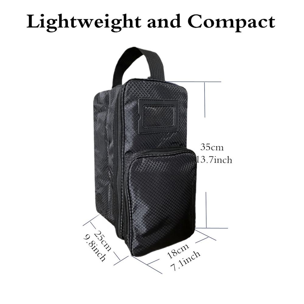Golf Shoe Bag Golf Accessories Organizer Shoe Carrier Bag For Enthusiasts Professionals Players Travel Club Tournament Course