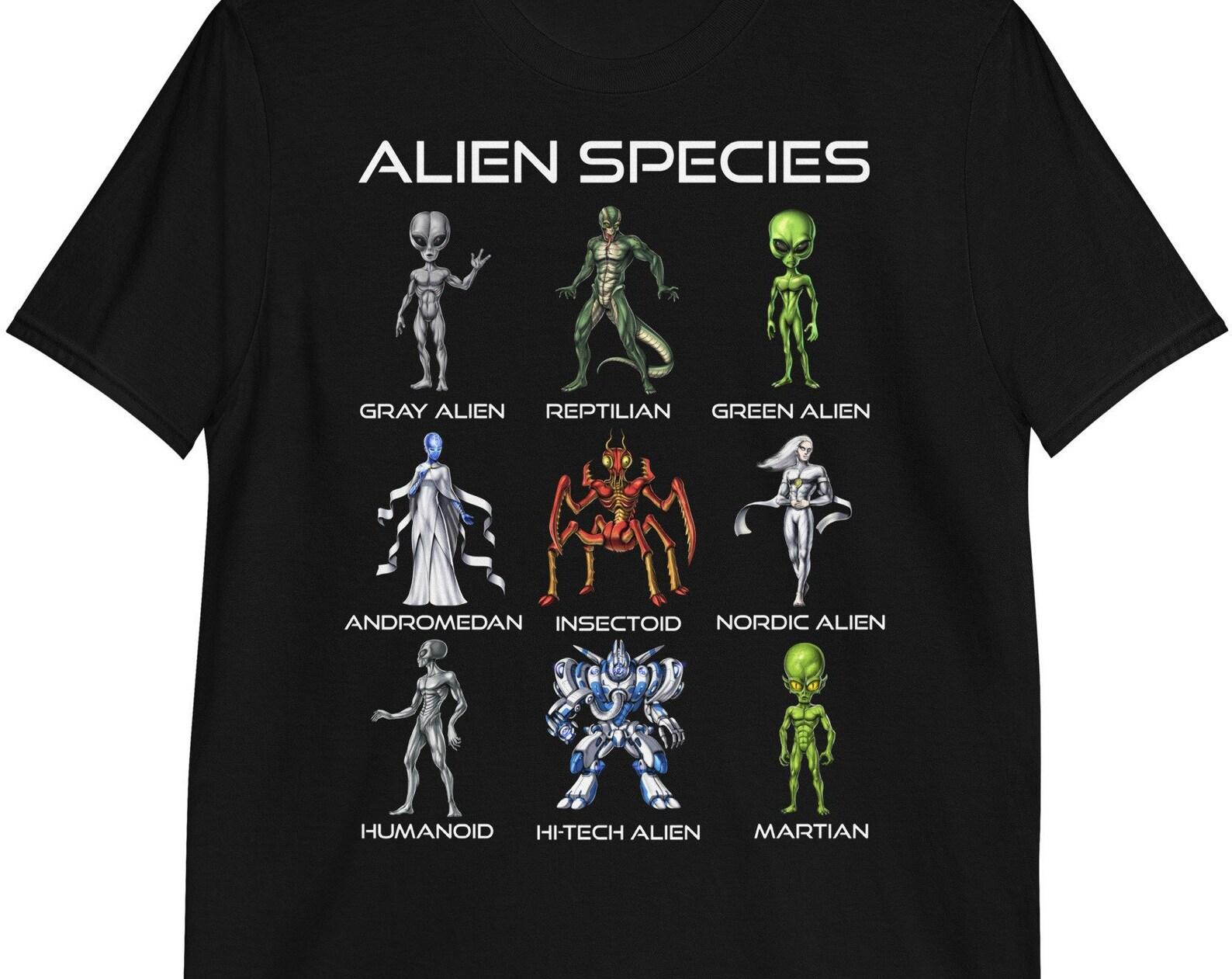 Space Aliens T-Shirt: Extraterrestrials Tee 160