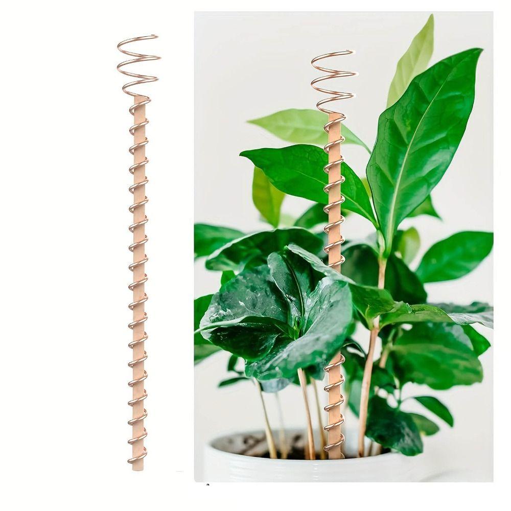 

Copper Coil Antennas Electroculture Plant Stakes 43cm Electric Cultivation Plant