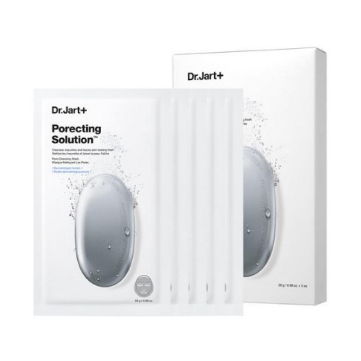 

Доктор. Jart+ Dermask Ultra Jet Porecting Solution Mask — 28 г × 5 листов (пак)