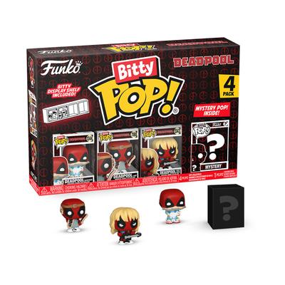 Pyjama Party Deadpool Bitty Pop! Paquet de 4