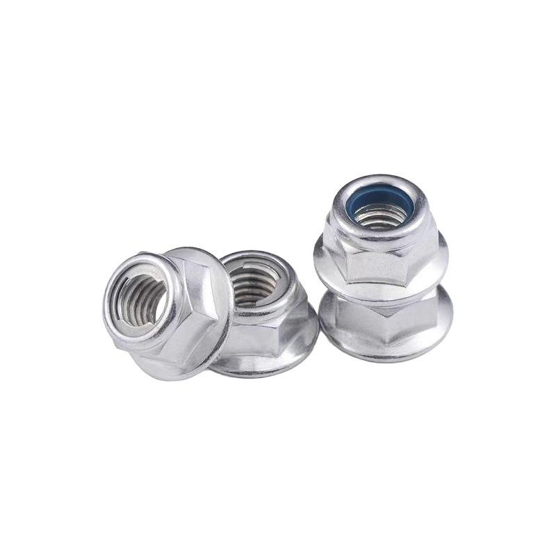 Hexagonal Self-Locking Nylon Anti-Slip Flange Nut M4 M5 M6 M8 M10 M12 M14