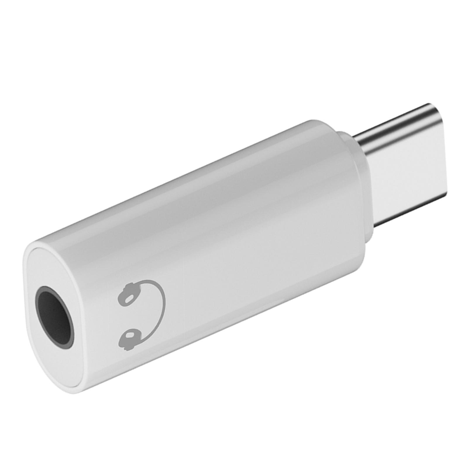 

Адаптер для наушников Type C - 3,5 мм с декодирующим чипом, преобразователем звуковой частоты, подходит для безупречного прослушивания музыки