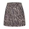 Jupe Patineuse en Velours Rasé pour Femme à Taille Haute - Couleur Unie, Fermeture Éclair, Indispensable Garde-Robe Automne/Hiver