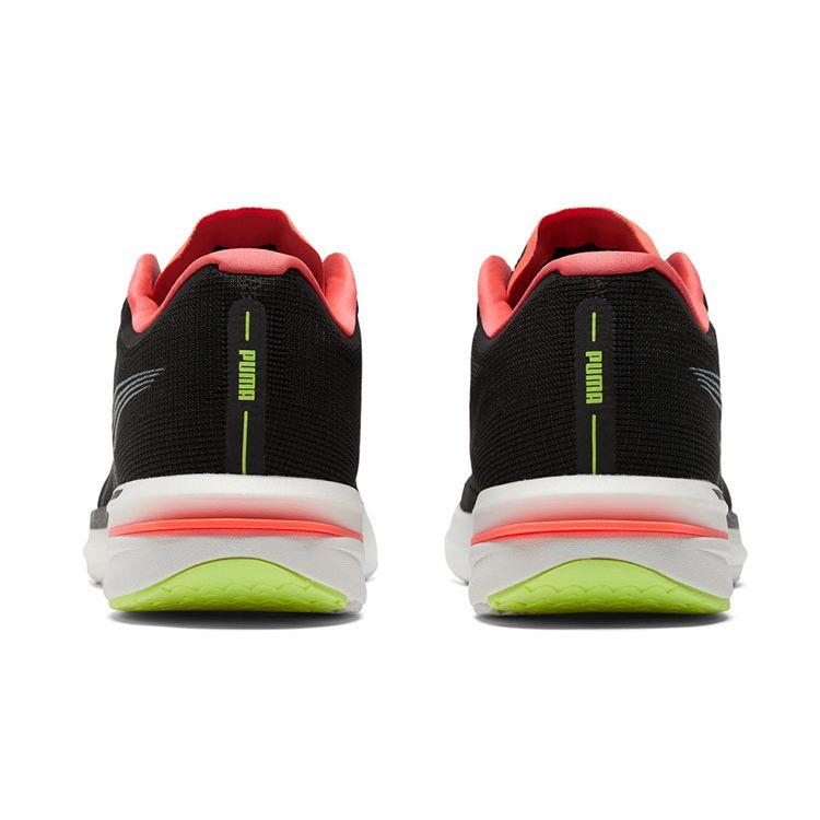 Puma Velocity Nitro Black Lava Herren Sneakers Weiß Fiz Gelb 194596-12