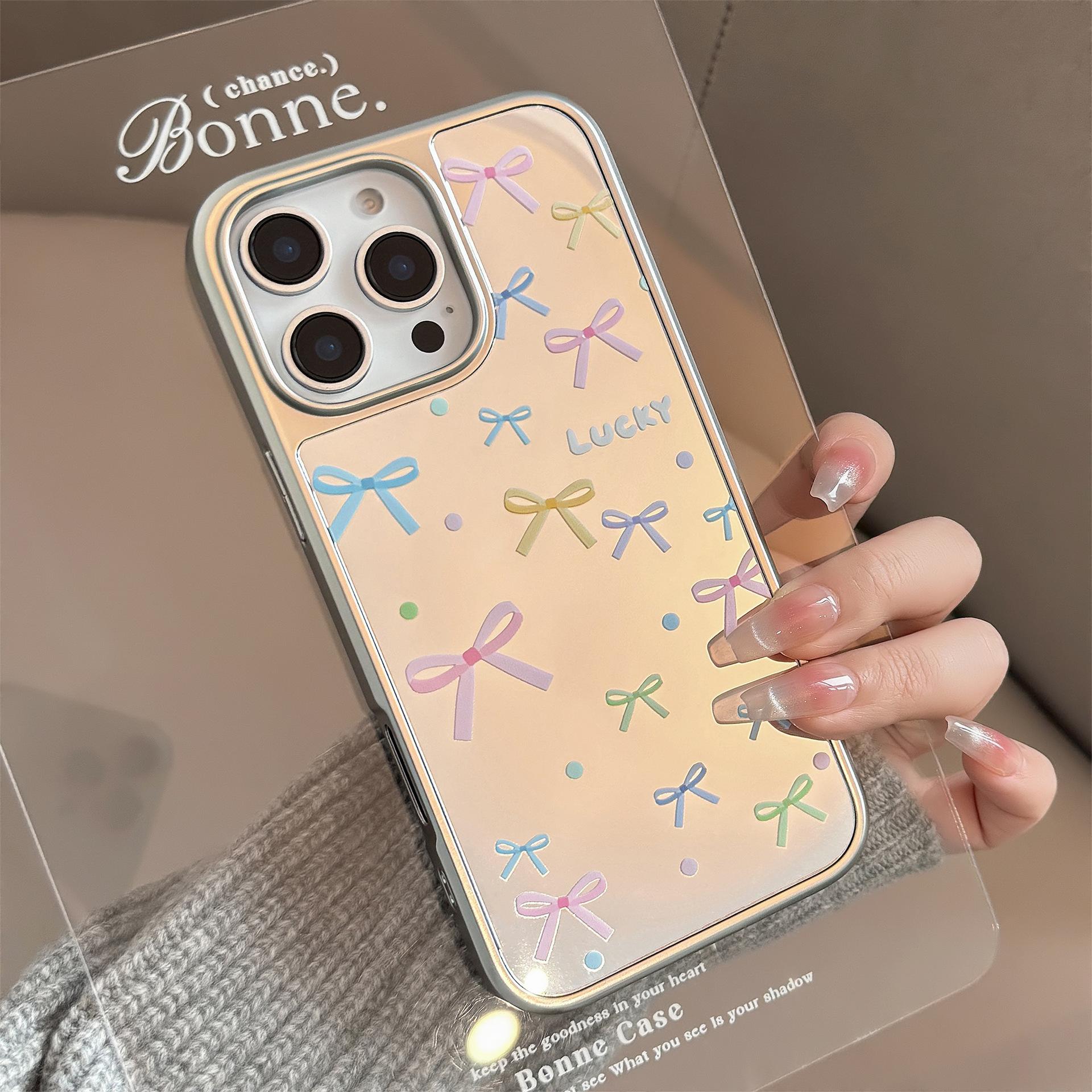 

Colorful Bow Case for iPhone 13 iPhone 15 iPhone 16 Pro Max iPhone 13