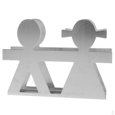 Desktop Upright Napkin Serviette Holder Paper Tissue Rack Party
