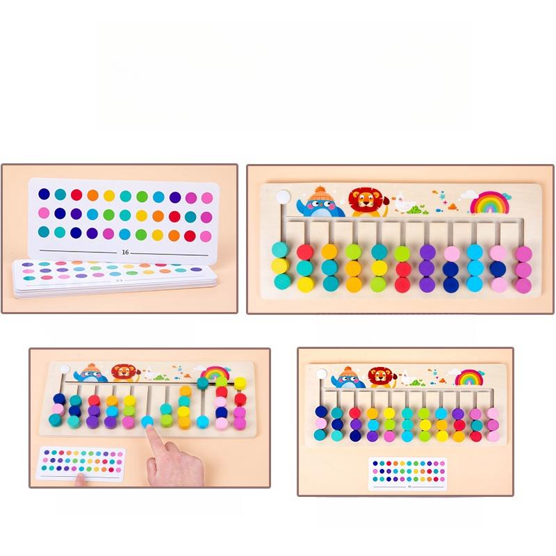 Multi Color Mobile Game Chess Vs Montessori Logical Thinking Training for Children's Puzzle Tabletop Toys