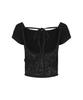 ANOTHER A Square Neck Backless Raglan Top_Black