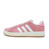 Grand Court Base 00s Slip Resistant Abrasion Resistant Low Top Skateboard Shoes Unisex Pink White IH6185(Team837-)