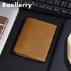 Baellerry Men Tri-fold Wallets Vintage Design Business Card Holder Short Purse Money Packs GZW
