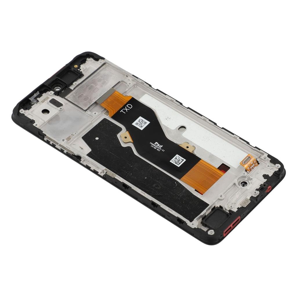 Für TECNO Spark 20 KJ5 Klasse C LCD-Bildschirm und Digitizer-Baugruppe+Rahmen (Ohne Logo)