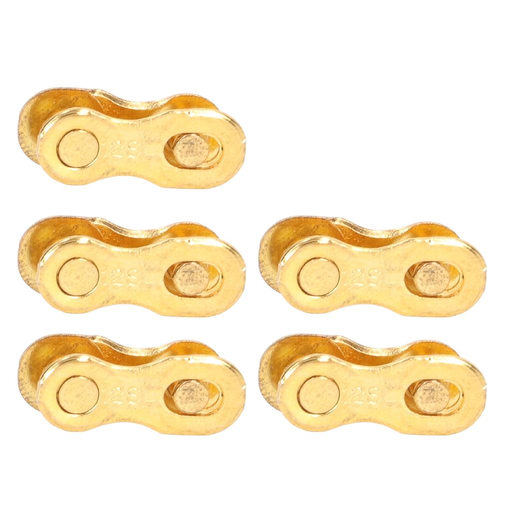 5 Pairs Bike Chain Quick Release Buckle Mountain Road Bike Chain Link Connector for 12s Speed Chain