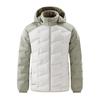 Men's & Women's Thickened Color Block Hooded Down Jacket - Autumn/Winter Outdoor Warm Outerwear