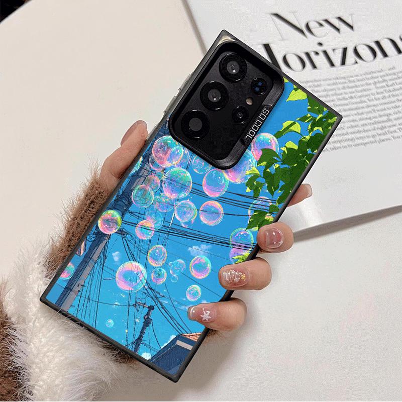 

Эстетичный аниме-пейзаж Ударопрочный чехол для телефона для Samsung Galaxy S26 Edge S25 Ultra S24 FE S23 Plus S21 Чехол Противоударный Fundas Samsung S23 Plus