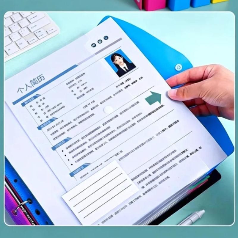 A4 Expandable File Folder with Multiple Layers Large Capacity for Home School Office Storage Needs