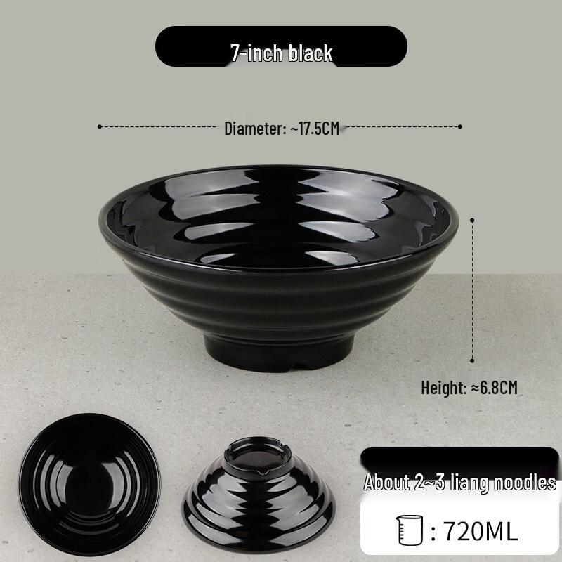 

Elegant Anti-drop Melamine Noodle Bowl