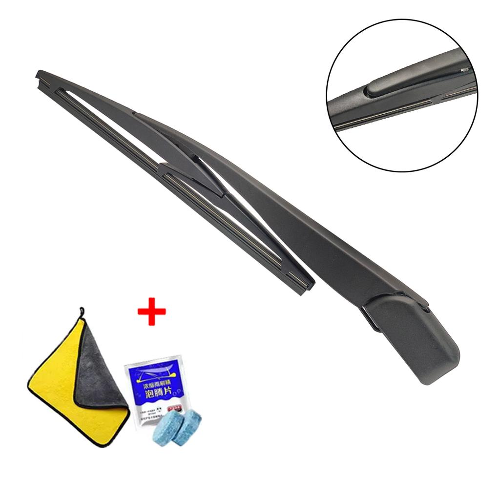 Bakrutetorkararm och Torkarbladsats Bil Vindruta Bakre Torkarblad för SUZUKI Swift 2004--2017