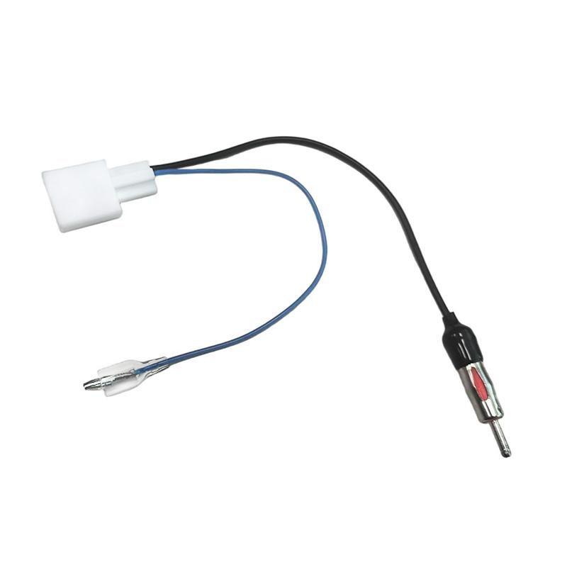 Car Radio Stereo Audio Antenna Cable Adapter Din plug Signal Amplification Antenna Cable for Toyota Camry Crown Corolla Prado чёрный