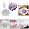 Artistic Peacocks Designs Silicone Cake Mold Nonstick Flexible Mold For Mousse Chocolate Baking Perfect For Celebration