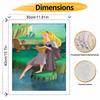 Disney Sleeping Beauty Princess Aurora Forest Animal Oil Painting Digital Painting Art Kit Handmade Diy Painting Home Decoration Gift