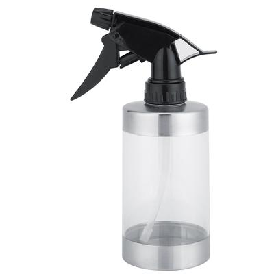 Stainless Steel&Acrylic Transparent Water Spray Bottle Trigger Sprinkle Plant Watering Can Pot
