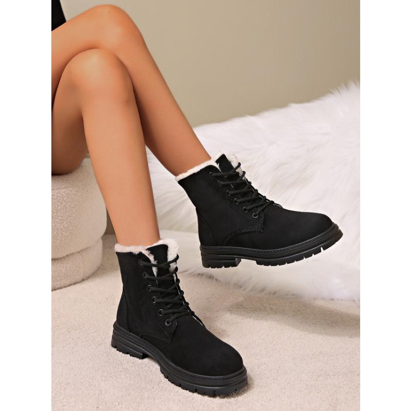 

Новые зимние ботинки Мартин Источник Зимние ботинки Флис утолщенные женские туфли Зимние теплые нескользящие хлопковые ботинки 42 чёрный