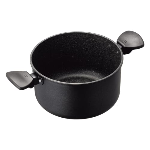 Kai Corporation KHS DW5645 Lightweight 22cm Two-Handled Pot, Gas/Induction Compatible, with Lid, PFOA and PFOS Free