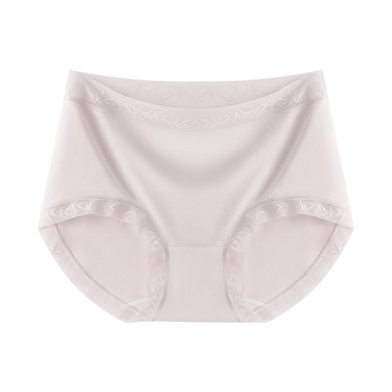 Lady Spring 10A Antibacterial Ultra High Elastic Breathable Moisture Absorption No Trace Comfortable Waist Triangle Briefs