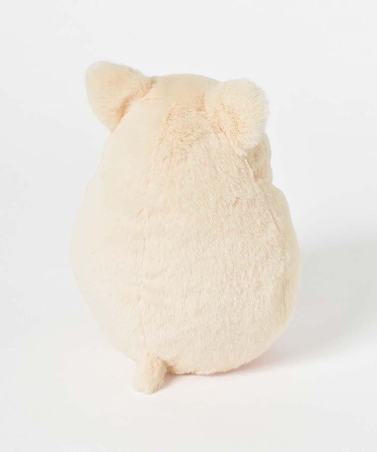 Bleu Bleuet Chubby, Soothing Plush Mascot Rodents: Syrian Hamster, Marmot, Chipmunk, and Sugar Glider (Syrian Hamster)