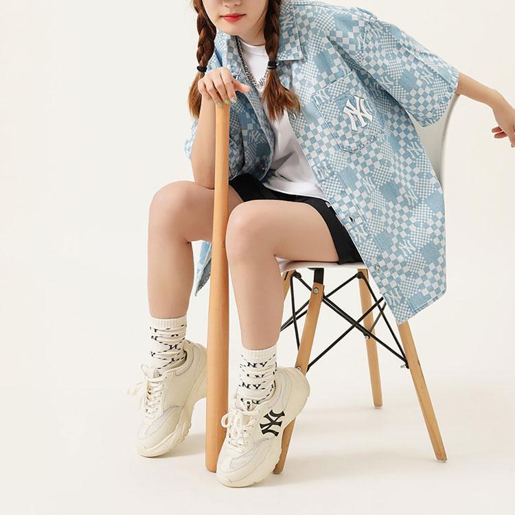 New MLB New York Yankees Shirt Unisex Light Blue 3ADRMN623-50BLL