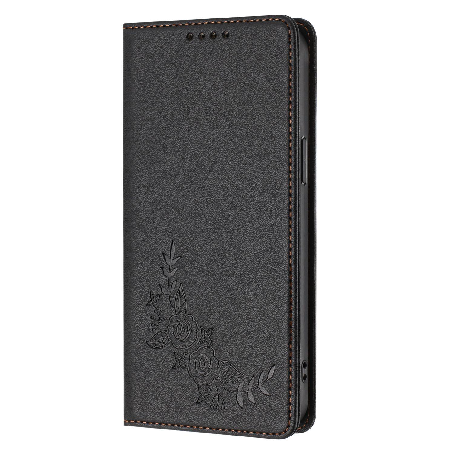 Wallet Flip Case For TCL Nxtpaper 70 Pro  K70 Power SE K32 K33 RFID Blocking Magnetic Closure Cover TCL K32/K33 чёрный