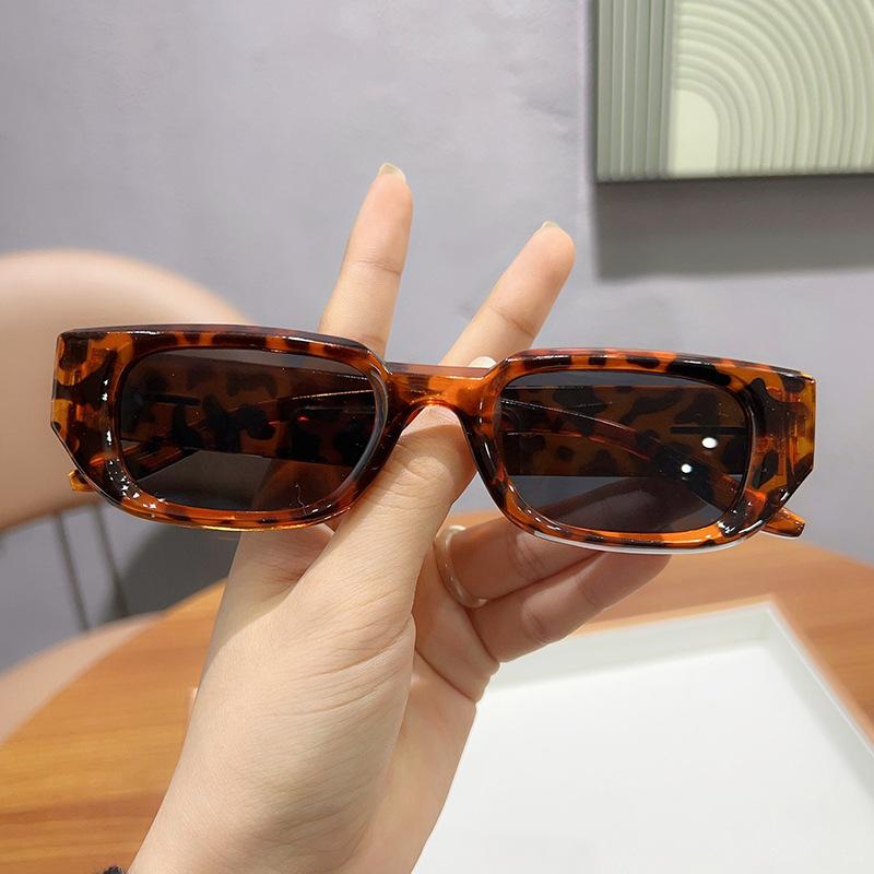 JYL TS Sunglasses Unisex UV Protection Square Frame Diamond CY5573 A-11278 светло-малинового