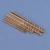 10Pcs/Set Hss M35 Cobalt Drill Bits 1-3Mm For Metal/Stainless Steel - High-Speed Steel Cobalt Coated Drill Bits With Enhanced