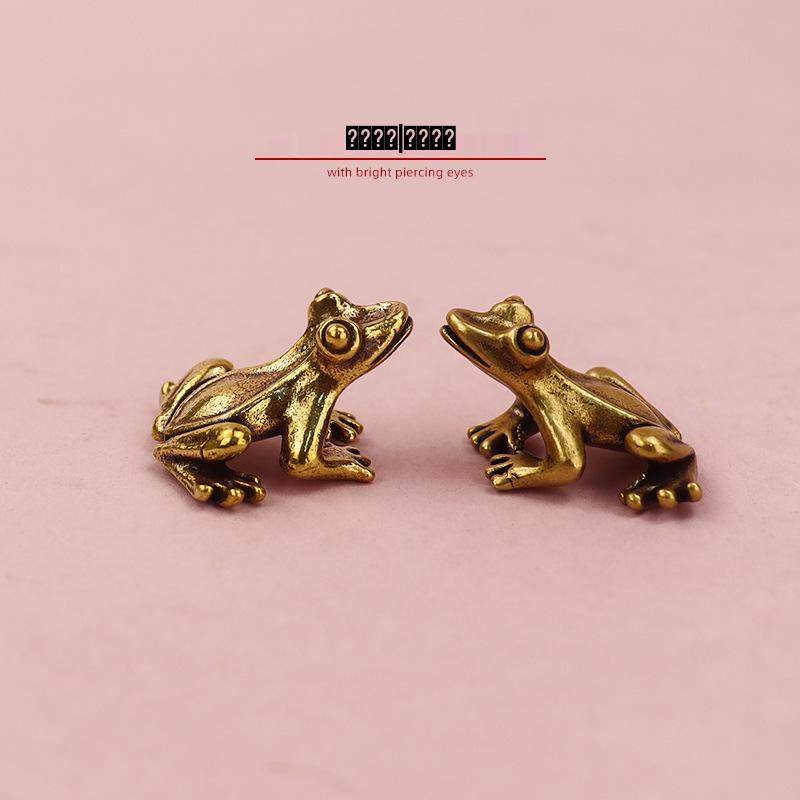 Grenzüberschreitender Spaßfrosch: Kulturelle & Kreative Messinghandwerks-Ornamente Boutique