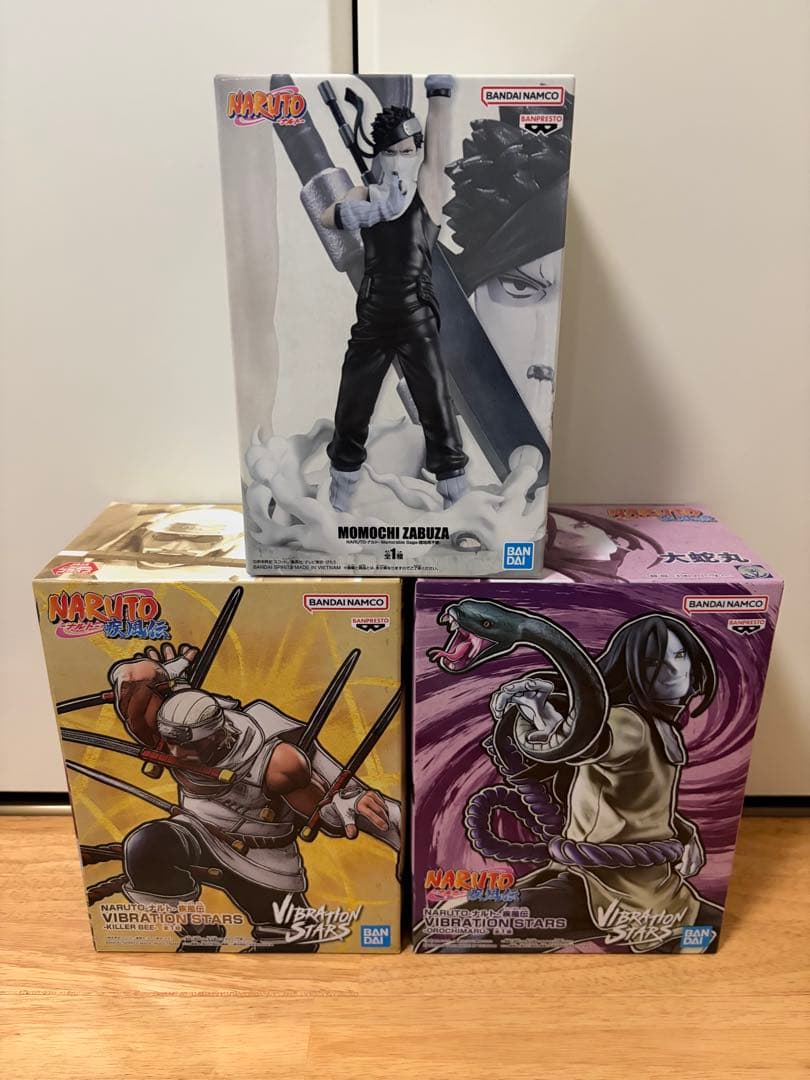 NARUTO Vibrating Stars Figure Set 3