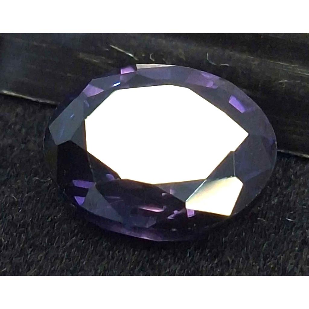 Natural Dark Purple Iolite 7-9 Ct Oval Cut Certified Stunning Loose Gemstone