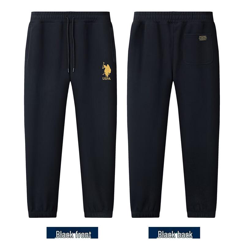 UNS. POLO ASSN. Herren Fleecegefütterte Freizeit-Sweathose