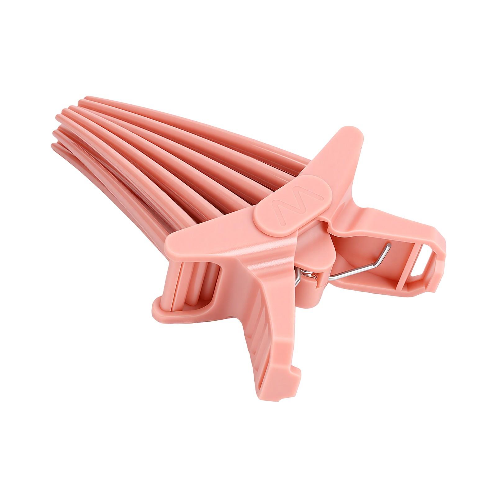 19 Pin Hair Volume Pincher Lightweight No Heat Hands Free Volume Pincher Hair Root Lifter for Men Women Pink