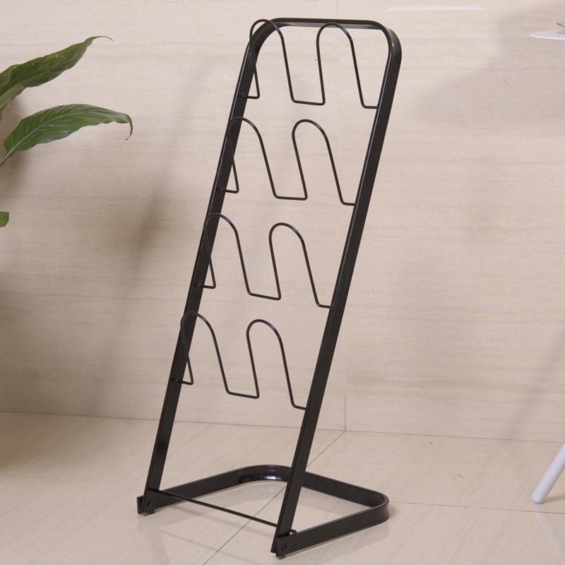 Foldable Shoe Cabinet - Space Saving Shoe Rack Organizer for Entryway, Bathroom, Dorm | Multi-Layer Shoe Shelf Storage with Door