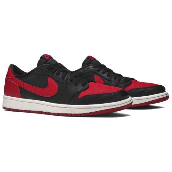 Air Jordan 1 Retro Low OG Banned 2026 Zapatillas para Hombre Negro Negro-Rojo Varsity-Blanco Cumbre IW6276-001