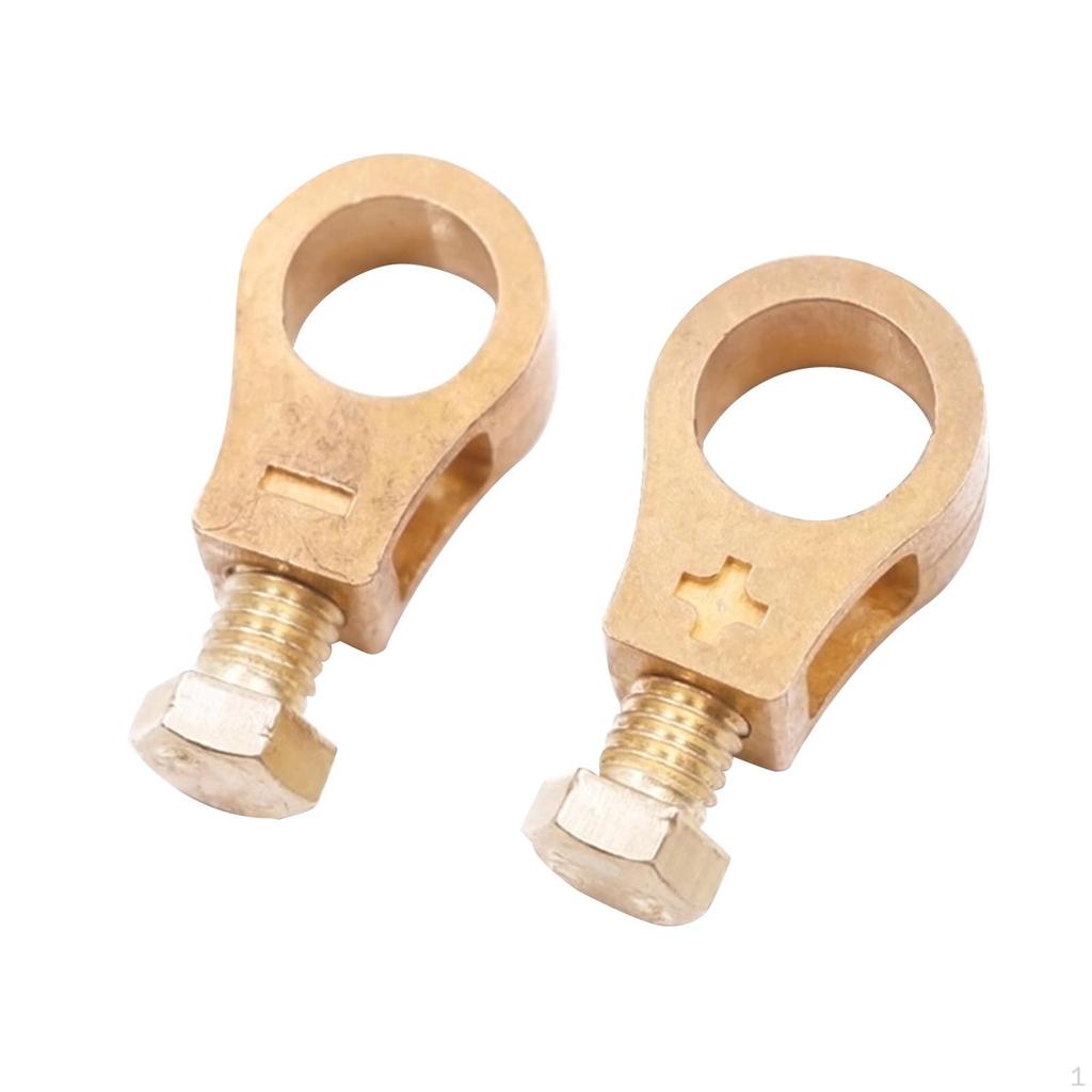 1Pair Positive Negative Battery Terminal,Car Terminal Connector,Top Operate Connector for