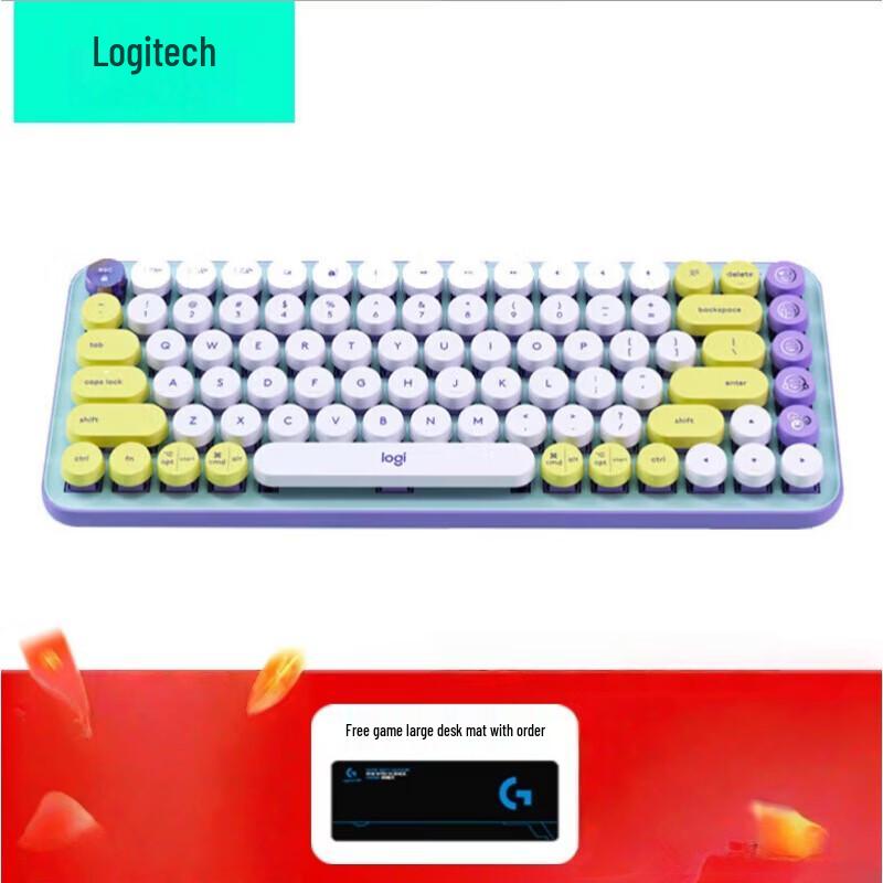 

Logitech G POP KEYS Wireless Mechanical Keyboard