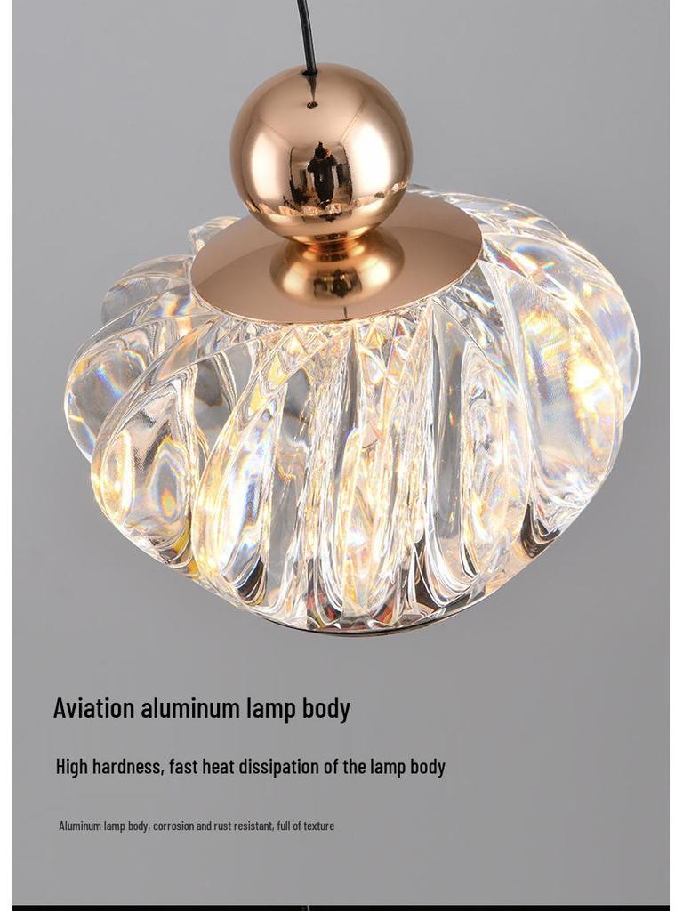 Adjustable Modern Minimalist Pendant Light for Bedside, Bar, or Entrance - Luxurious High-End Design