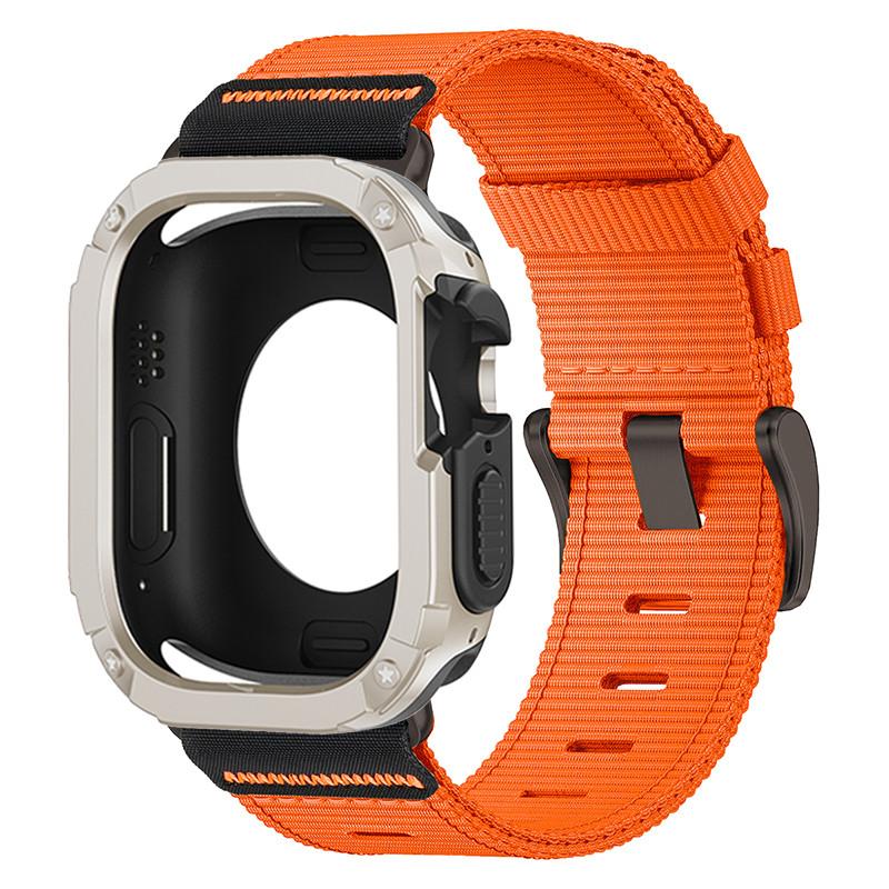 Case+Nylon Strap For Apple Watch Series 11 10 42 46mm Ultra 3 49mm Protective TPU PC Colver For Iwatch 987 44 45mm 6SE54 40 41mm