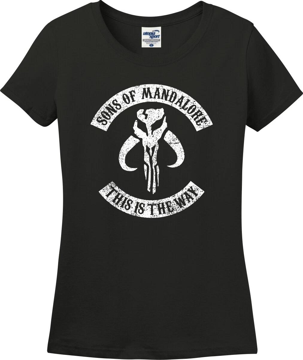 Sons of Mandalore Funny Missy Fit Ladies T-Shirt (S-3X) XXXXL