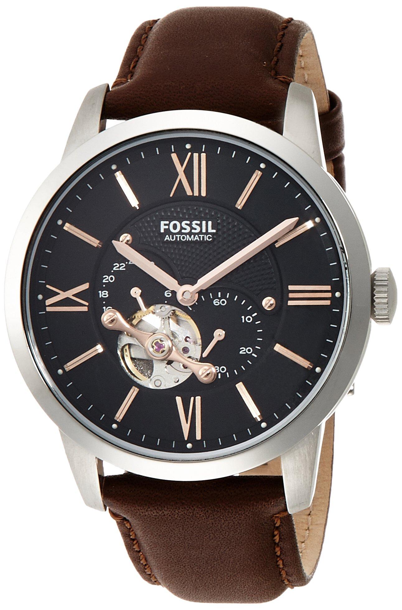 Fossil Townsman Automatic Wristwatch ME3061 Authentic Import Men s