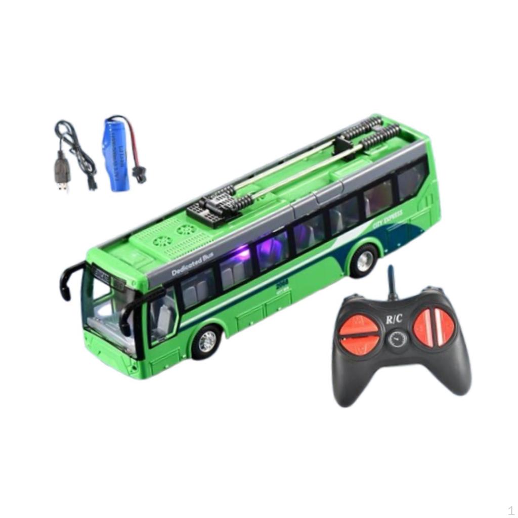 Radio Remote Control Bus Electronic Vehicles for Ages 3 4 5 6 Years Old Gift