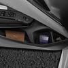 6Pcs for BMW X3 2026 Car Front Door Handle Storage Box Gate Groove Tray Organizer TPE Interior Accessories Black